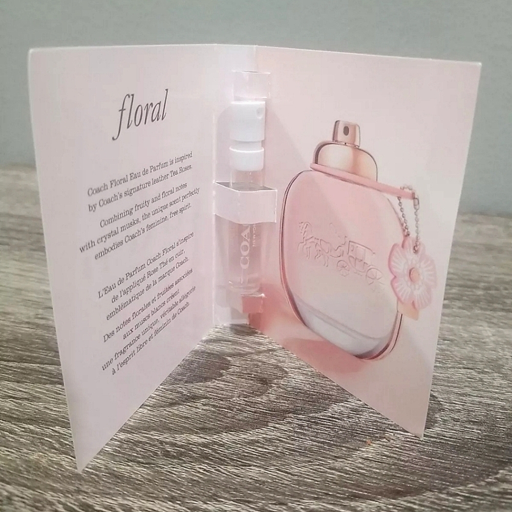 WOMEN'S COACH FLORAL EAU DE PARFUM PERFUME SAMPLE SPRAY 2 ML / 0.06 FL OZ NEW